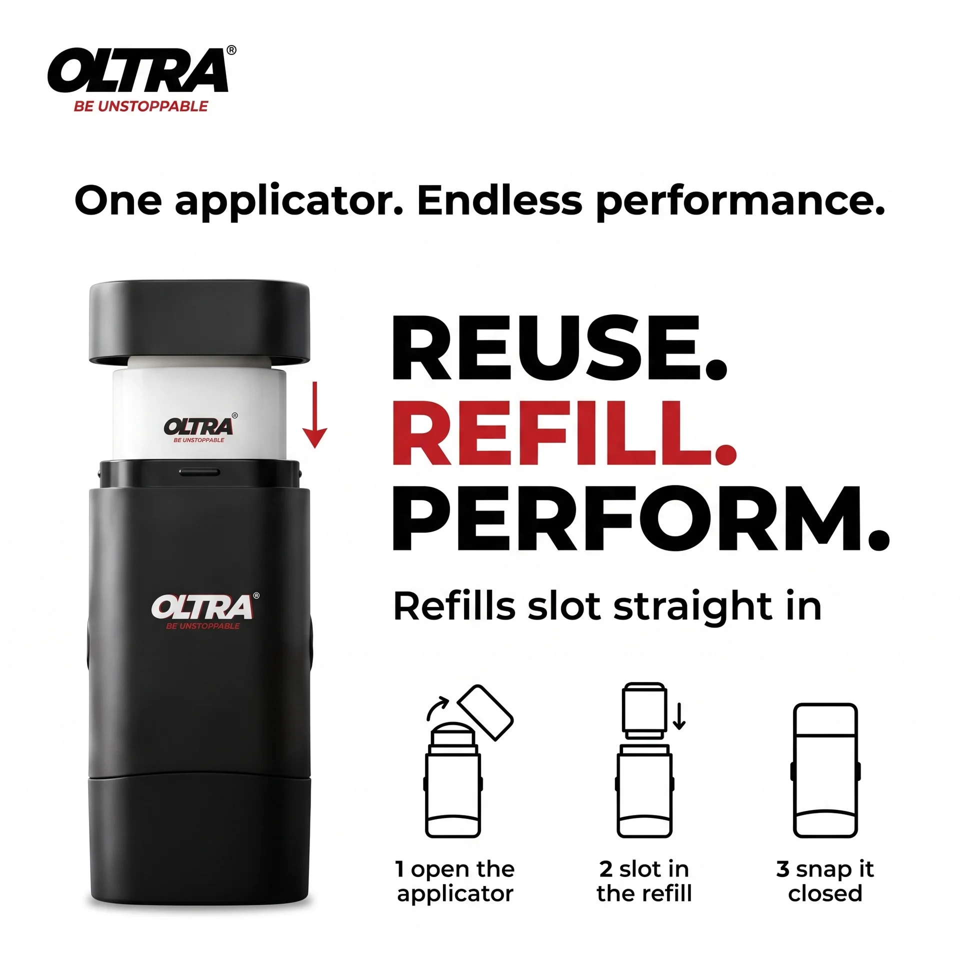 Oltra brand campaign visual — 3