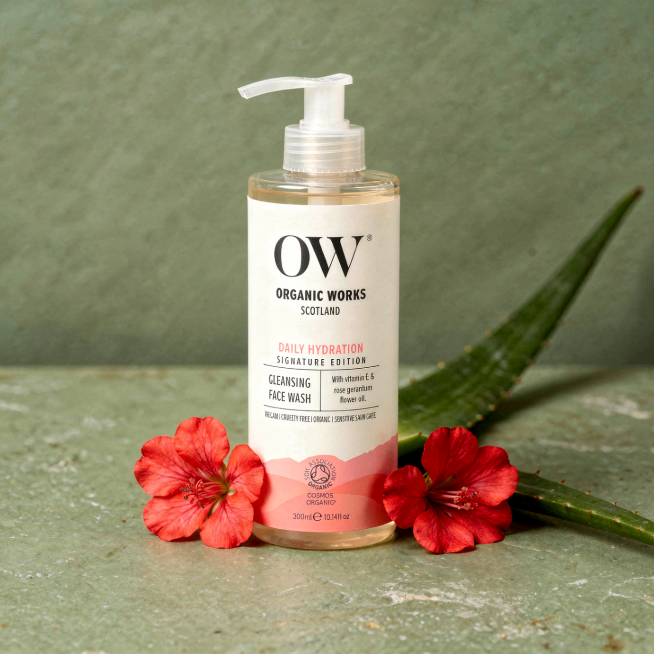 Organic Works skincare visual — frame 4